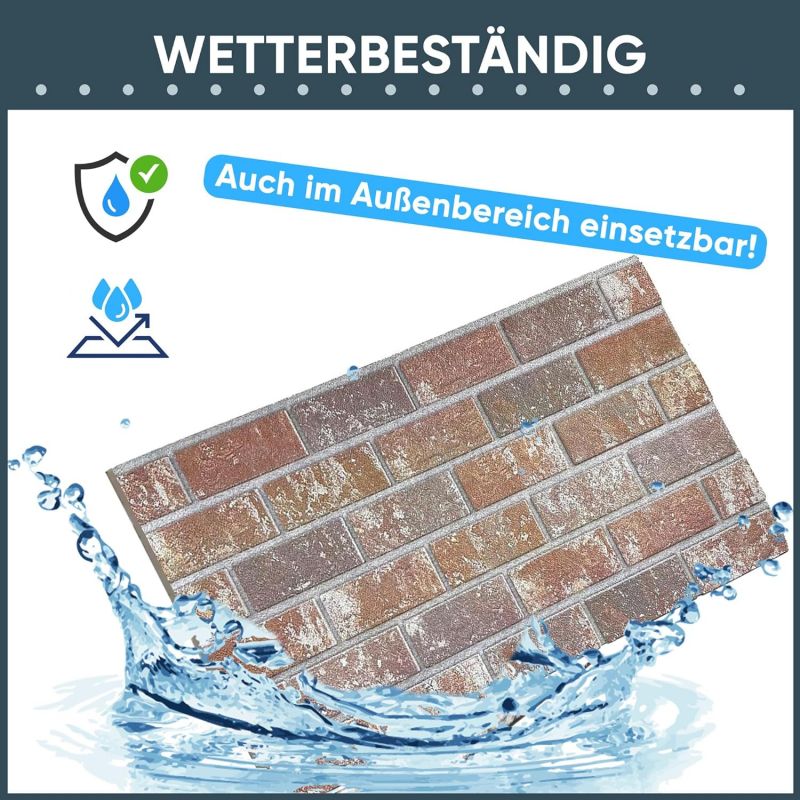 Styropor Paneel - Klinker 100x 50x 2cm