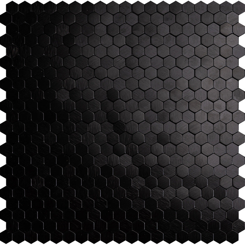 Hexagon 3D Metall Paneel (wasserdicht) 30x30 cm
