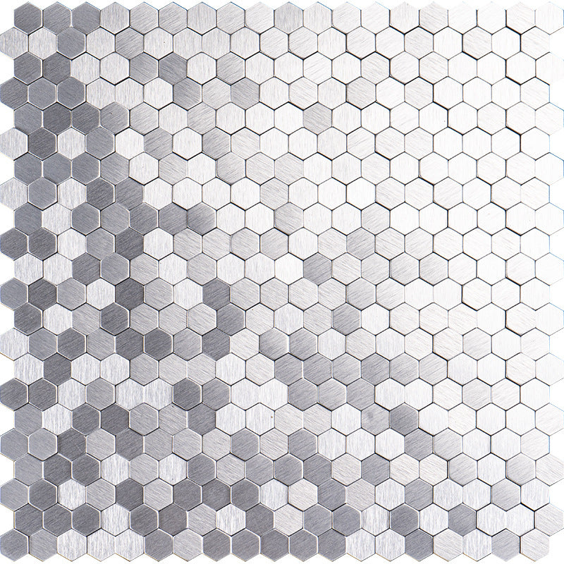 Hexagon 3D Metall Paneel (wasserdicht) 30x30 cm