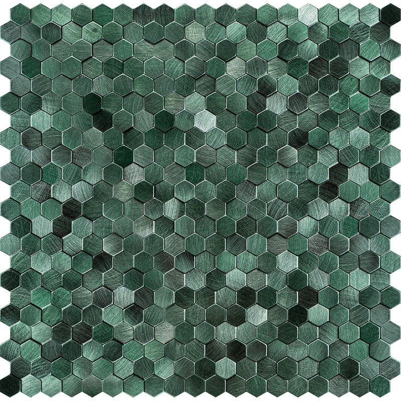 Hexagon 3D Metall Paneel (wasserdicht) 30x30 cm