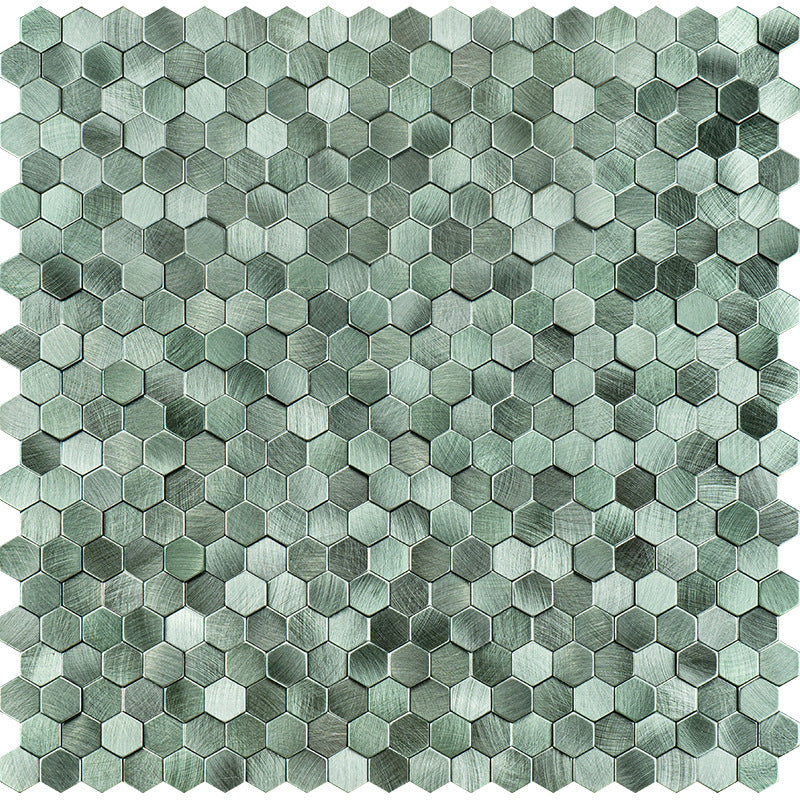 Hexagon 3D Metall Paneel (wasserdicht) 30x30 cm