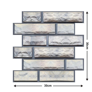 Backstein 30x30 cm ( 10 Stk.)