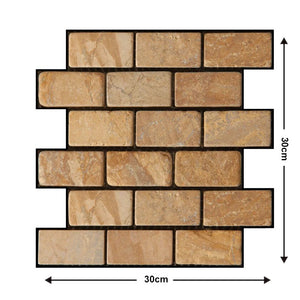 Backstein 30x30 cm ( 10 Stk.)